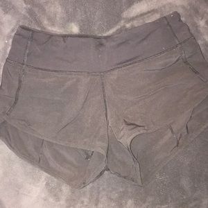 Size Two Black Lululemon Shorts